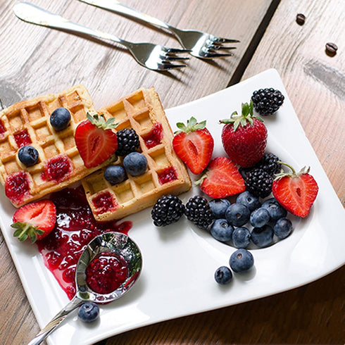 Dicunoy Pan Waffle Maker, Nonstick Waffle Maker Pan, Camp Stove Top Waffle Skillet for Belgian Waffles Sandwich Toaster, Breakfast, Sandwich Maker...