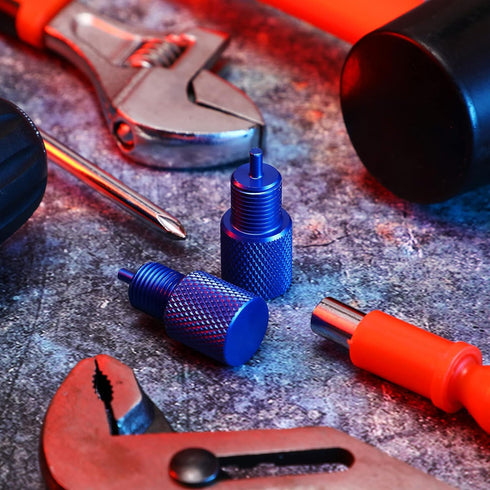 4 Pieces Brake Proportioning Valve Bleeder Tool Drum Brake Tool Proportioning Valve Brake Tools for Disc/Disc Disc/Drum Pv2 Pv4 Compatible with Ac...