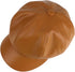 Womens PU Leather Newsboy Cap 8 Panel Paperboy Newsie Cap Bakerboy Cap Beret Cabbie Cap Hat...