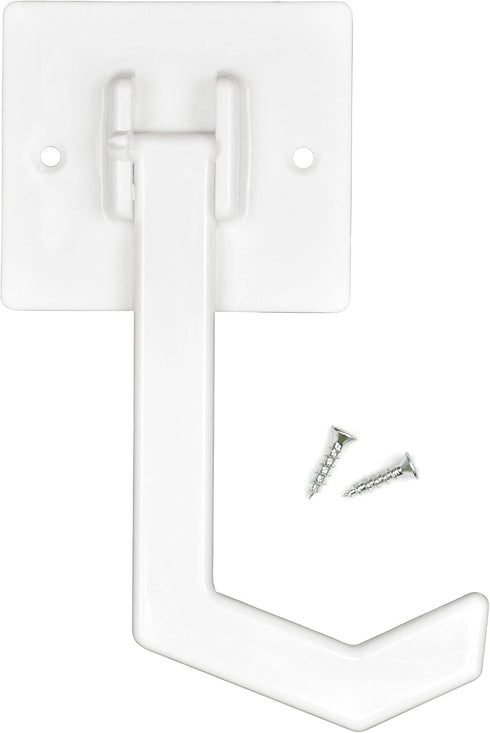 Banana Hanger – Under Cabinet Hook for Bananas or Other Lightweight Kitchen Items. Hook Folds-up When Not in Use. Self-adhesive and Pre-drilled Ho...