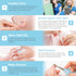 Baby Grooming Kit, 15 in 1 Portable Baby Safety Care Kit with Baby Brush and Comb Set Nail Clippers Nasal Aspirator etc for Nursery Newborn Infant...