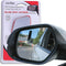 LivTee Blind Spot Mirror?Rhombus Shaped HD Glass Frameless Convex Rear View Mirror with wide angle Adjustable Stick for Cars SUV and Trucks, Pack ...