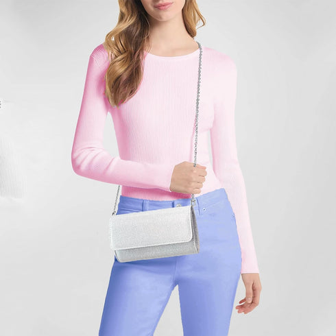 Evening Bag Clutch Purses for Women Sparkling Handbag Wedding Party Cocktail Prom Purse Crossbody Shoulder Envelope Bag...