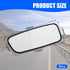 Pack-2 Car Side Rearview Mirror Blind Spot Mirror, 3.74" x 1.41" Car Parking Auxiliary Mirror, HD Convex Curved Wide Angle Looking Glass, Universa...