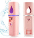 2 Pack Nano Facial Mister 20ml/30 ml Mini Face Humidifier Portable Facial Sprayer USB Rechargeable Handy Skin Care Machine for Face Hydrating, Dai...