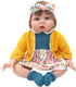 AISITE 18-20 inch Baby Doll Clothes - 4 Piece Dress, Coat, Headband and Socks Set for Reborn Baby Girl (Dolls NOT Included)...