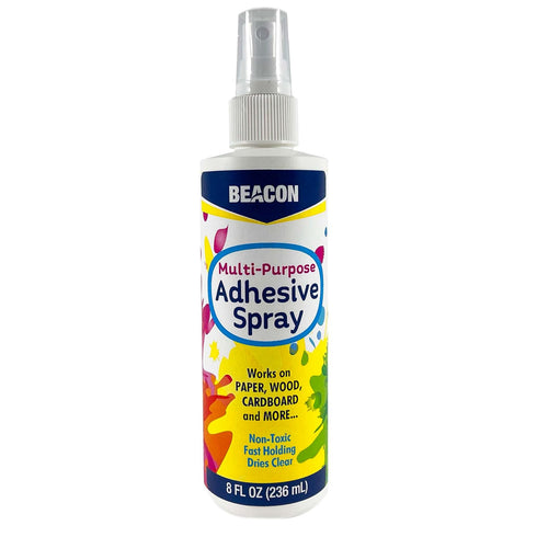 BEACON Fast-Holding, Non-Toxic Multi-Purpose Adhesive Spray for DIY Enthusiasts, Builders, Teachers and More, 8-Ounce...