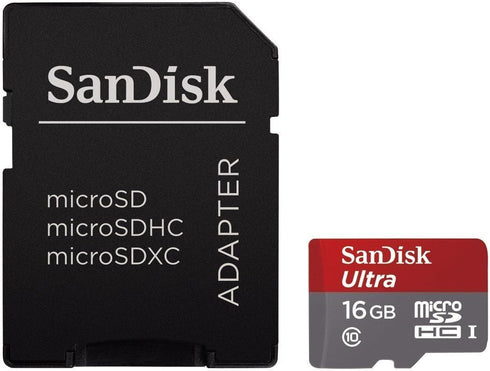 Professional Ultra SanDisk 16GB Verified for Amazon Fire HD 8 MicroSDHC Card with Custom Hi-Speed, Lossless Format! Includes Standard SD Adapter. ...
