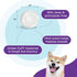 Outward Hound Snoop Interactive Treat Dispensing Dog Toy, Large, White...