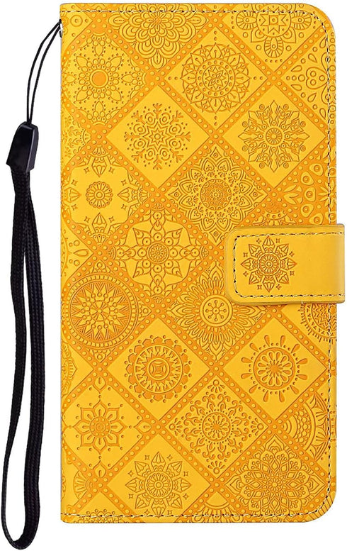Compatible with Xiaomi Redmi 9A Wallet Case with Credit Cards Holder Kickstand Shockproof Flip Magnetic Protection Men Women Lady Phone Case Compa...