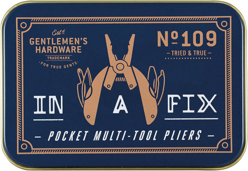 Gentlemen's Hardware - 5-in-1 Titanium Pocket Pliers Multi-Tool, Great for Camping & Hiking, Versatile, Compact & Convenient...