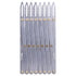 Sewing Ruler, Aluminum Crafting Sewing Gauge Ruler Seam Guide Ruler Seam Gauge Sewing Supplies DIY Adjustable Length for Buttons, Pleats & Crafts...