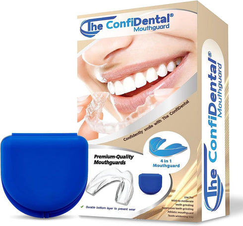 Mouth Guard for Grinding Teeth at Night - 2 Models for Larger Mouth Pack of 6 Moldable Dental Night Guards for Teeth Grinding and Clenching Teeth ...