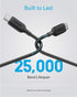 Anker USB C Cable 60W, Powerline III USB-C to USB-C Cable 2.0 (1ft), USB C Charger Cable for MacBook Pro 2020, iPad Pro 2020, Switch, Samsung Gala...