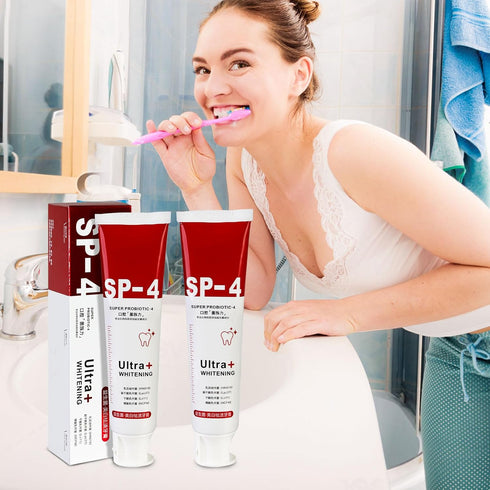 SP-4 Ultra Whitening, sp-4 Probiotic Whitening Toothpaste, SP4 Toothpaste Whitening1 Count (Pack of 2)...