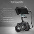 SMALLRIG Field Monitor Mount Monitor Holder Swivel and Tilt Adjustable with Cold Shoe Mount for 5" and 7" Monitor - 2905...