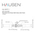 Hausen 3/4-inch PEX Standard Port Brass Ball Valve with Drain, 1-Pack...