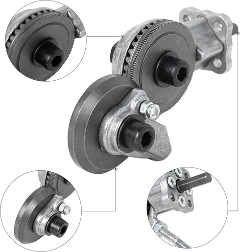 Electric Nibbler Metal Cutter Electric Drill Plate Cutter Attachment Sheet Metal Cutter Tool Electric Nibbler Metal Cutter (Universal)...