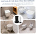 2pcs toilet connecting water flush extension toilet Lengthened toilet parts drainage Toilet Accessory for Wall Drain t tool rubber pvc water tank ...
