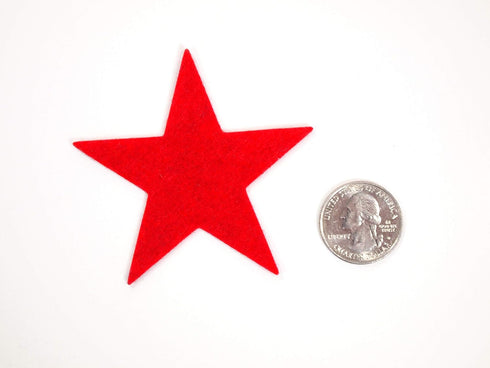 Playfully Ever After 1.5 inch Stiff Felt Stars 88pc (Red, White, & Blue)...