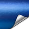 VViViD Metallic Blue Brushed Metal Vinyl Wrap Roll XPO Air Release Technology (1ft x 5ft)...