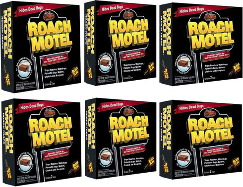 Black Flag TAT Roach Motel Traps, 2-count Packages (Pack of 6)...