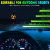 LED Reflective Vest USB Rechargeable Running Gear Night Light up Vest Safety Gear Adjustable Elastic Size Night Running LED VES for Men/Women/Chil...