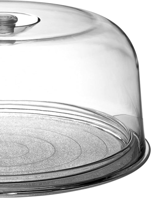 Bormioli Rocco Ginevra Cake Platter With Plastic Dome, Gift Boxed...