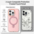 Designed for iPhone 14 Pro Max Magnetic Case with Stand,Compatible with MagSafe,14 Pro Max iPhone Case,Dual Layer Phone Case[Military Drop Protect...