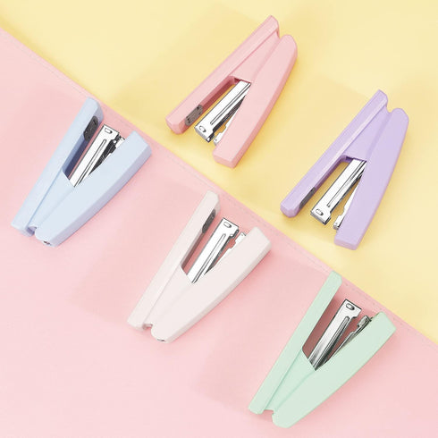 Stapler, Office Stapler, Stapler for Desk Portable Durable Staplers Office Supplies (Purple)...