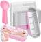 25Pack Pink Aluminum Foil Mini Loaf Pans With Lids, 6.8 Oz Rectangle Baking Cups Muffin Tins,Disposable Baking Tins Mini Baking Pans Tins Holders ...