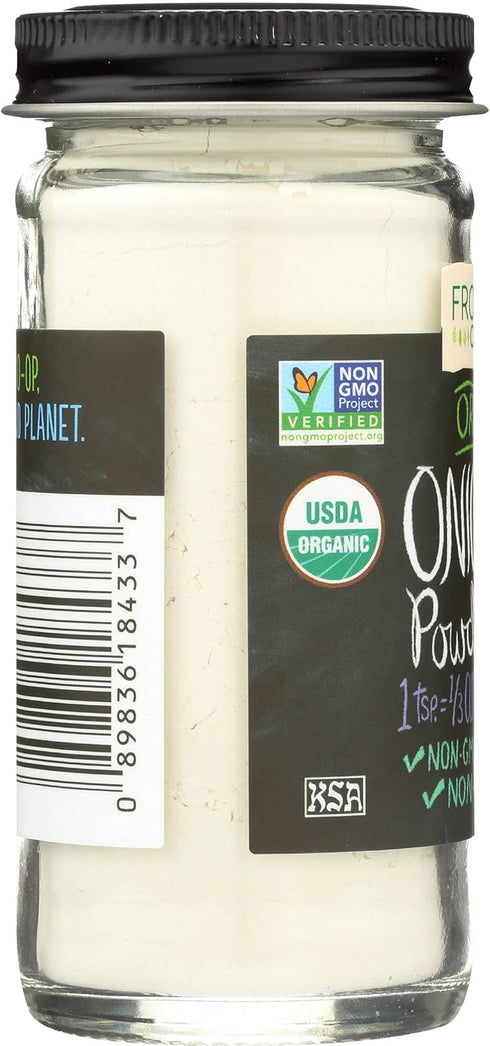 Frontier Herb Organic White Onion Powder, 2.1 oz...