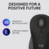 Logitech Signature M550 L Full Size Wireless Mouse - for Large Sized Hands, 2-Year Battery, Silent Clicks, Bluetooth, Multi-Device Compatibility -...