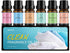 Clean Essential Oils Set - 6x10ML Fragrance Oil for Diffuser, Aromatherapy, Candle & Soap Making - Fresh Petal, Breeze, Citrus, Soap, Cedar&Cypres...