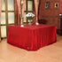 Eternal Beauty Red Square Sequin Tablecloth Sparkly Overlay for Wedding Party Birthday Baby Shower Christmas 48"x48"...