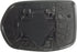 Fit System 80217 Passenger Side Non-Heated Mirror Glass w/Backing Plate, Honda CR-V, 4 15/16" x 7 7/16" x 7 5/8"...