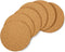 Hygloss Products Natural Cork Coasters - Eco Friendly Absorbent Rounds for Drinks, Trivets, and DIY Crafts, 3mm, 6 inch, Set of 24...