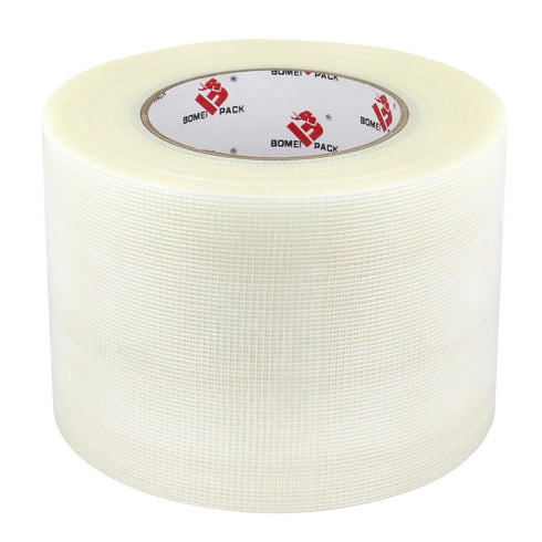 BOMEI PACK Duct Tape Clear 4 Inch x 60 Yards,Wide Roll Duct Clear,Heavy Ducty Transparent Strapping Tape,Waterproof,Residue Free,Flexible,Tear by ...