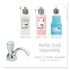 GOJO CX Counter-Mount Push-Style Soap Dispenser, Chrome, for GOJO Foam Hand Soap Refills (Pack of 1) - 8500-01...