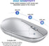OMOTON Bluetooth Mouse for iPad and iPhone (iPadOS 13 / iOS 13 and above), Ultra-Thin Wireless Mouse Compatible with Bluetooth Enabled Computer, L...