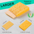 6-Count Extra Large Compressed Sponges Kitchen for Dishes, Sponges for Cleaning, Biodegradable Cellulose Compressed Sponges for Kitchen, Bathroom,...
