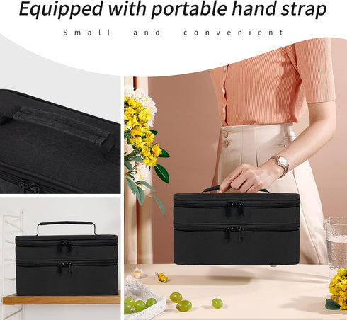 Storage bag for Hand Blender,Carrying Case for Immersion Blender Handheld,Stick Blender Travel Storage Organizer (Bag Only)...