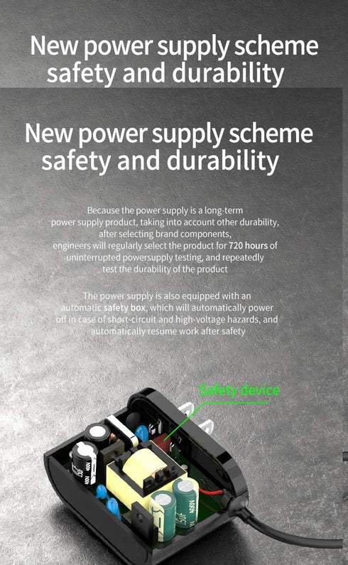 12V AC Adapter Power Supply Compatible Seagate Expansion SRD00F2, Backup Plus SRD0SD0, Central, FreeAgent GoFlex, SimpleTech External Hard Drive a...