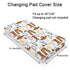 Western Cowboy Baby Changing Pad Cover for Boys & Girls 32''x16'' Desert Cowboy Hat Boot Sun Cactus Unisex Fitted Changing Table Mats Sheets Soft ...