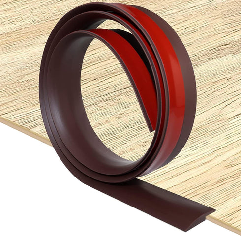 Floor Transition Strip Self Adhesive, PVC Carpet & Floor Edging Trim Strip Suitable for Carpet Threshold Transition Width 3mm Height Less Than 4 m...
