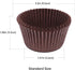 200pcs Standard Rainbow cupcake liners for baking,food-grade cupcake wrappers,greaseproof parchment muffin liners,Christmas cupcake liners for Chr...