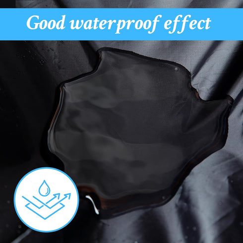2 Pcs Car Seat Covers Front Seats After Gym, Swim, Universal Waterproof Front Seat Covers for SUV, Trucks, Bucket Seat Covers, black...