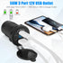 Linkstyle 12V USB Outlet, 58W PD USB-C & QC3.0 USB-A Port Charger Socket, 12V USB Socket Outlet Panel with Voltmeter Switch......