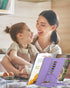MSDADA Book Stand Metal Reading Rest Book Holder Adjustable Cookbook Documents Holder Portable Sturdy Bookstands for Recipes Textbooks with Page C...