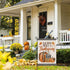 Happy Thanksgiving Fall Garden Flags for Outdoor,12x18 Double Sided,Harvest Buffalo Plaid Pumpkins Yard Flags,Small Thanksgiving Day Garden Decor ...